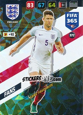 Sticker Gary Cahill - FIFA 365: 2017-2018. Adrenalyn XL n. 372 - Panini