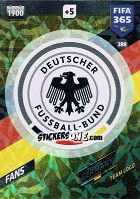 Sticker Logo - FIFA 365: 2017-2018. Adrenalyn XL n. 388 - Panini