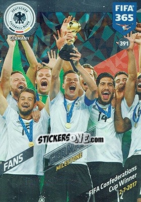 Sticker Germany - FIFA 365: 2017-2018. Adrenalyn XL n. 391 - Panini