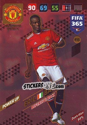 Sticker Eric Bailly - FIFA 365: 2017-2018. Adrenalyn XL n. 415 - Panini
