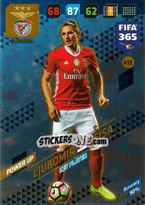 Cromo Ljubomir Fejsa - FIFA 365: 2017-2018. Adrenalyn XL n. 432 - Panini