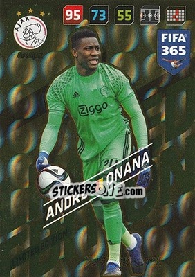 Sticker André Onana - FIFA 365: 2017-2018. Adrenalyn XL - Panini