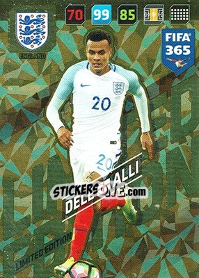 Cromo Dele Alli - FIFA 365: 2017-2018. Adrenalyn XL - Panini