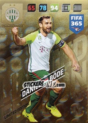 Sticker Dániel Böde - FIFA 365: 2017-2018. Adrenalyn XL - Panini