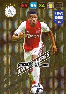 Sticker David Neres - FIFA 365: 2017-2018. Adrenalyn XL n. LE-DN - Panini