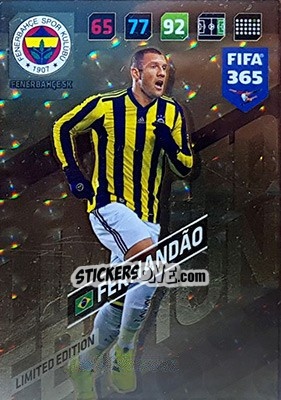 Cromo Fernandão - FIFA 365: 2017-2018. Adrenalyn XL - Panini