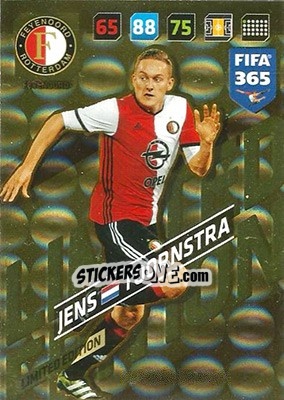 Sticker Jens Toornstra - FIFA 365: 2017-2018. Adrenalyn XL n. LE-JT - Panini