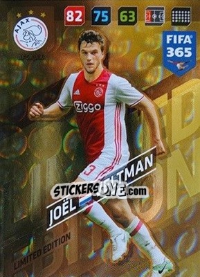 Sticker Joël Veltman - FIFA 365: 2017-2018. Adrenalyn XL n. LE-JV - Panini
