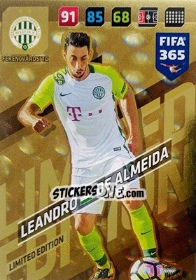 Sticker Leandro De Almeida - FIFA 365: 2017-2018. Adrenalyn XL - Panini