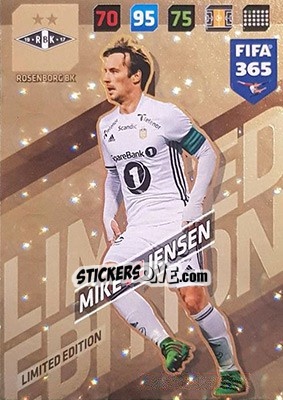 Figurina Mike Jensen - FIFA 365: 2017-2018. Adrenalyn XL n. LE-MJ - Panini