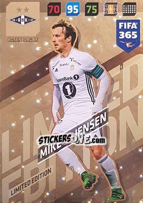 Cromo Mike Jensen - FIFA 365: 2017-2018. Adrenalyn XL - Panini