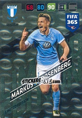 Sticker Markus Rosenberg - FIFA 365: 2017-2018. Adrenalyn XL - Panini