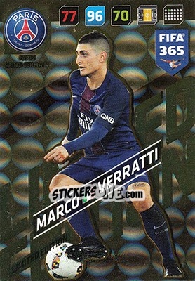 Sticker Marco Verratti - FIFA 365: 2017-2018. Adrenalyn XL - Panini