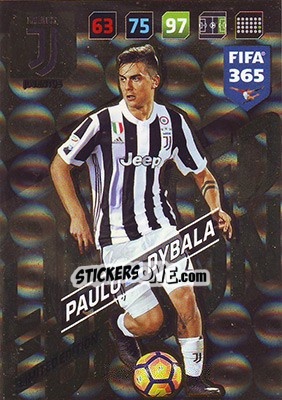 Sticker Paulo Dybala - FIFA 365: 2017-2018. Adrenalyn XL - Panini