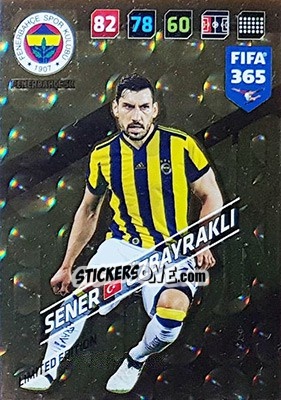 Figurina Sener Özbayrakli - FIFA 365: 2017-2018. Adrenalyn XL - Panini
