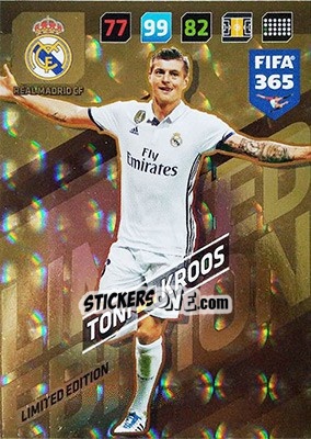 Sticker Toni Kroos - FIFA 365: 2017-2018. Adrenalyn XL n. LE-TK - Panini