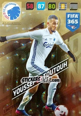 Sticker Youssef Toutouh - FIFA 365: 2017-2018. Adrenalyn XL - Panini