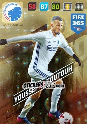 Sticker Youssef Toutouh - FIFA 365: 2017-2018. Adrenalyn XL n. LE-YT - Panini