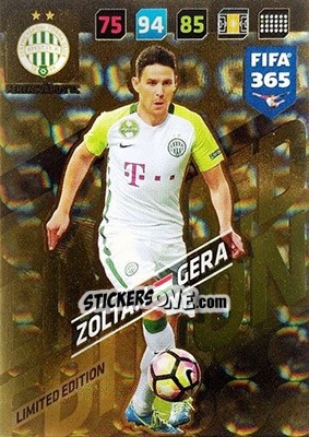Sticker Zoltán Gera - FIFA 365: 2017-2018. Adrenalyn XL - Panini
