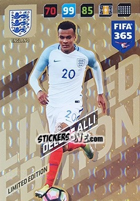 Sticker Dele Alli - FIFA 365: 2017-2018. Adrenalyn XL n. XXL-DA - Panini