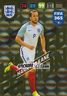 Sticker Harry Kane - FIFA 365: 2017-2018. Adrenalyn XL - Panini