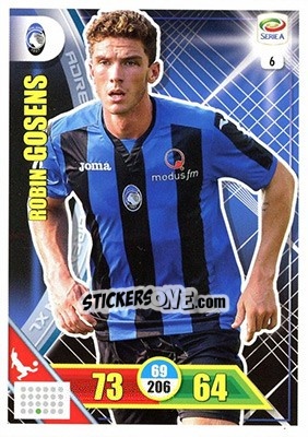Sticker Robin Gosens - Calciatori 2017-2018. Adrenalyn XL n. 6 - Panini