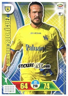 Cromo Alejandro Rodríguez - Calciatori 2017-2018. Adrenalyn XL - Panini