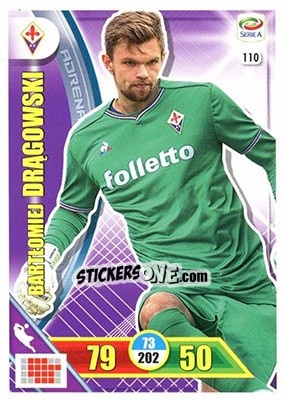 Cromo Bartłomiej Drągowski - Calciatori 2017-2018. Adrenalyn XL - Panini