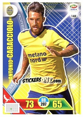 Sticker Antonio Caracciolo - Calciatori 2017-2018. Adrenalyn XL n. 148 - Panini