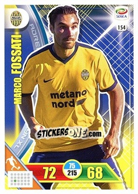 Sticker Marco Fossati - Calciatori 2017-2018. Adrenalyn XL n. 154 - Panini