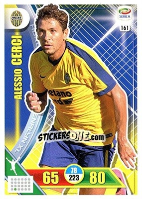 Sticker Alessio Cerci - Calciatori 2017-2018. Adrenalyn XL n. 161 - Panini