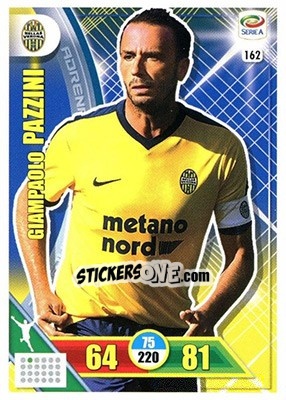Sticker Giampaolo Pazzini - Calciatori 2017-2018. Adrenalyn XL n. 162 - Panini