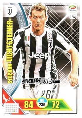 Sticker Stephan Lichtsteiner - Calciatori 2017-2018. Adrenalyn XL - Panini