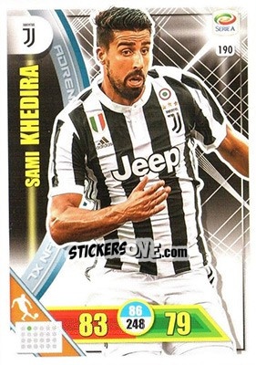 Sticker Sami Khedira - Calciatori 2017-2018. Adrenalyn XL - Panini