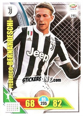 Sticker Federico Bernardeschi - Calciatori 2017-2018. Adrenalyn XL - Panini