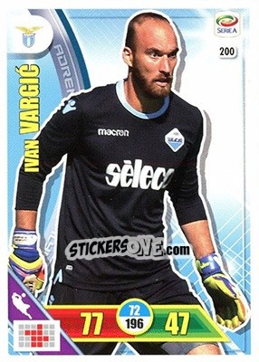 Sticker Ivan Vargic - Calciatori 2017-2018. Adrenalyn XL - Panini