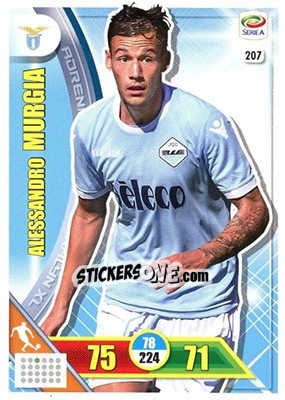 Sticker Alessandro Murgia - Calciatori 2017-2018. Adrenalyn XL - Panini