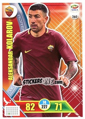 Sticker Aleksandar Kolarov - Calciatori 2017-2018. Adrenalyn XL - Panini