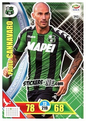 Sticker Paolo Cannavaro - Calciatori 2017-2018. Adrenalyn XL - Panini
