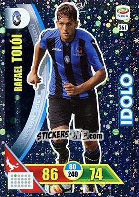 Sticker Rafael Tolói - Calciatori 2017-2018. Adrenalyn XL n. 361 - Panini