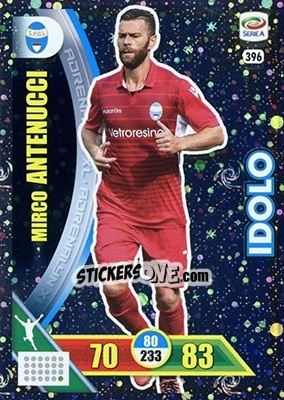 Sticker Mirco Antenucci - Calciatori 2017-2018. Adrenalyn XL n. 396 - Panini