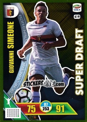 Sticker Giovanni Simeone