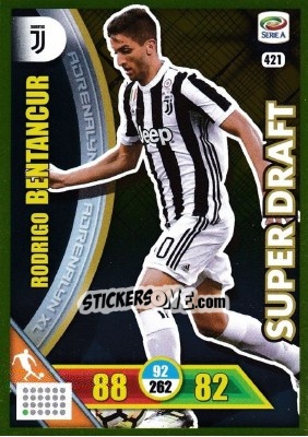 Sticker Rodrigo Bentancur - Calciatori 2017-2018. Adrenalyn XL - Panini