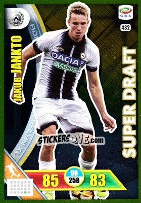 Sticker Jakub Jankto - Calciatori 2017-2018. Adrenalyn XL - Panini