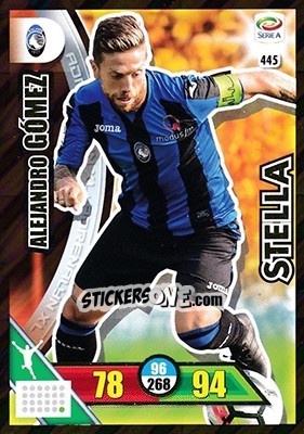 Sticker Alejandro Gómez - Calciatori 2017-2018. Adrenalyn XL - Panini