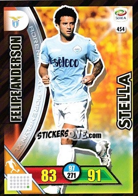 Sticker Felipe Anderson - Calciatori 2017-2018. Adrenalyn XL - Panini