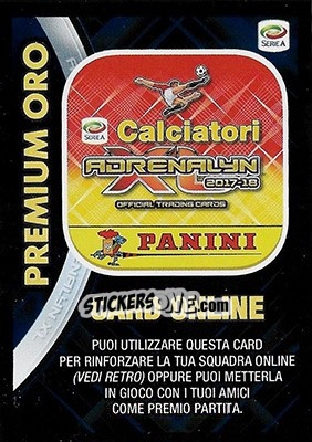 Cromo Card Online - Calciatori 2017-2018. Adrenalyn XL - Panini