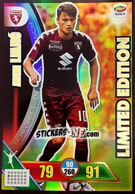 Sticker Adem Ljajic - Calciatori 2017-2018. Adrenalyn XL n. LE-AL - Panini