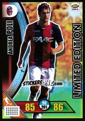 Figurina Andrea Poli - Calciatori 2017-2018. Adrenalyn XL - Panini