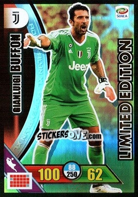 Sticker Gianluigi Buffon - Calciatori 2017-2018. Adrenalyn XL n. LE-GB - Panini